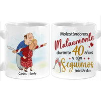 Personalized Spanish Molestándonos Mutuamente Durante Mug 30966 thumb 1