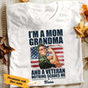 Personalized Mom Grandma Veteran White T Shirt JN51 66O53 1