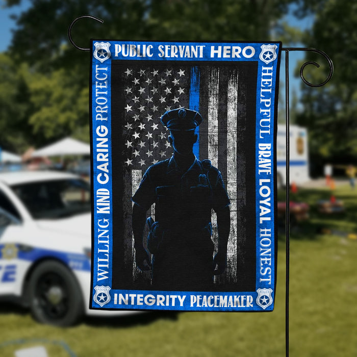 Police House Flag JL101 73O36 1