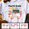 Personalized Teacher Flamingo T Shirt JN282 26O47 1