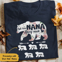 Personalized Nana Bear T Shirt JN164 85O58 thumb 1