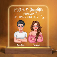 Personalized Mother And Daughter Plaque LED Lamp Night Light 23387 thumb 1