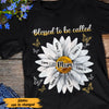 Personalized Mom Grandma Daisy Butterfly T Shirt MY61 67O47 1