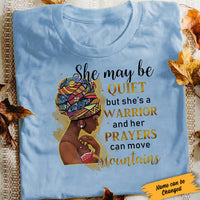 Personalized BWA She May Be Quiet T Shirt JL303 30O34 thumb 1