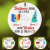 Personalized Besties Mean Long Distance Watercolor  Ornament SB2419 30O34 1