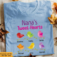 Personalized Grandma White T Shirt JN163 85O53 thumb 1