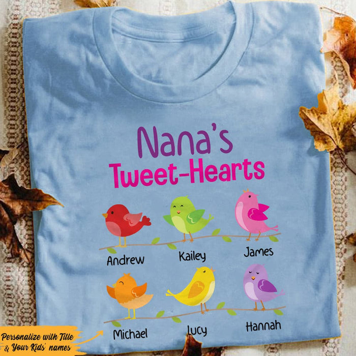 Personalized Grandma White T Shirt JN163 85O53 1