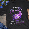 Grandma My Life Complete Butterfly T Shirt  DB1913 81O58 1