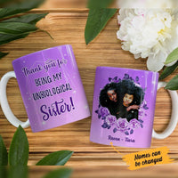 Personalized BWA Friends Unbiological Sister Mug AG52 67O47 thumb 1