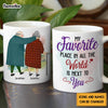 Personalized Couple My Favorite Place In All The World Is Next To You Mug 31132 1