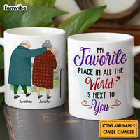 Personalized Couple My Favorite Place In All The World Is Next To You Mug 31132 thumb 1