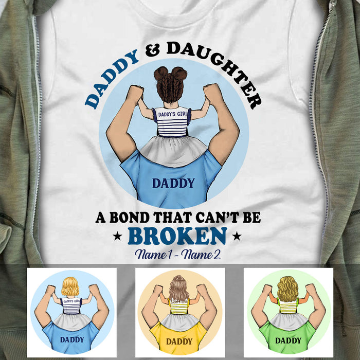 Personalized Dad Cannot Be Broken T Shirt FB51 73O58 1