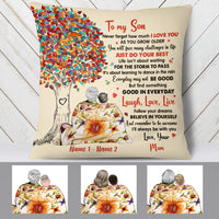 Personalized To Granddaughter Pillow MR91 30O57 (Insert Included) thumb 1