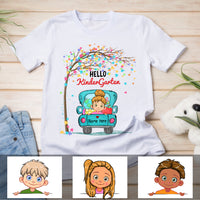 Personalized Back To School Truck Kid T Shirt JN3012 30O57 thumb 1