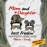 Personalized Mom And Daughter Partner T Shirt FB201 81O34 thumb 1