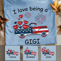 Personalized Mom Grandma T Shirt MY101 26O53 thumb 1