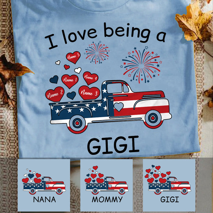 Personalized Mom Grandma T Shirt MY101 26O53 1