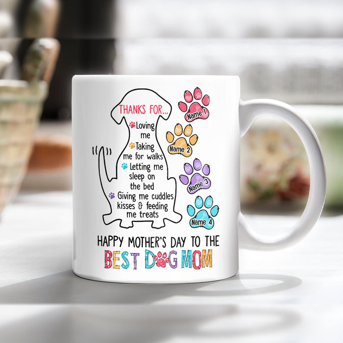 Personalized Dog Mom Mug MR301 67O57 1