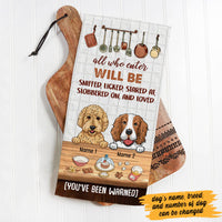 Personalized Dog Kitchen Towel  DB181 26O60 thumb 1