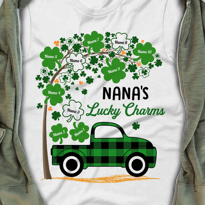 Personalized Grandma Patrick's Day T Shirt FB153 95O53 1