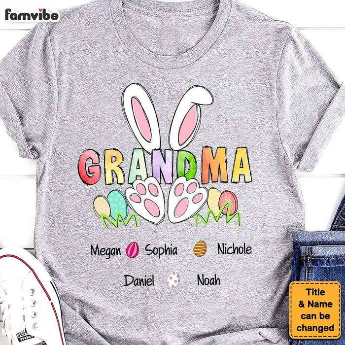 Personalized Gift For Grandma Easter Shirt - Hoodie - Sweatshirt 31610 1