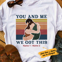 Personalized Couple We Got This T Shirt  DB312 87O53 thumb 1