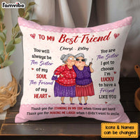 Personalized Gift For Friends You Are The Sister I Got to Choose Pillow 30991 thumb 1