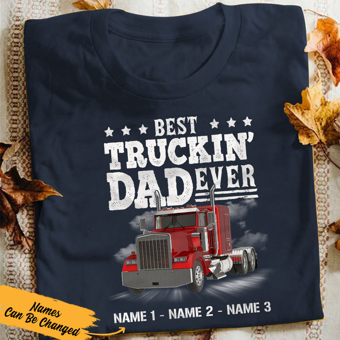 Tuta Pagliaccetto Nero Per Bambini 'My Dad's A Trucker' - Cotone 100% - Shop4truckers