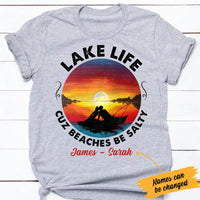 Personalized Lake Life White T Shirt JL21 95O60 thumb 1