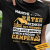 Personalized Dad Camping  Papa Opa German T Shirt AP1412 30O58 1