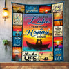Lake Every Happy Hours Fleece Blanket JL12 65O57 1