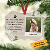 Personalized Dog Loss Memorial Benelux Ornament NB131 87O58 1