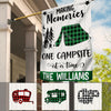 Personalized Camping Memories Christmas Flag OB221 95O53 1