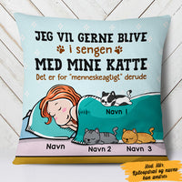 Personalized Danish Cat Kat Pillow AP61 29O47 (Insert Included) thumb 1