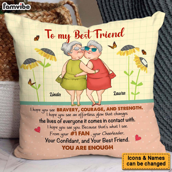 Personalized Gift For Friend You Are Enough Pillow 31114 1
