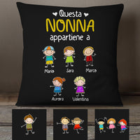 Personalized Nonno Nonna Italian Grandma Grandpa Pillow MR235 81O34 (Insert Included) thumb 1