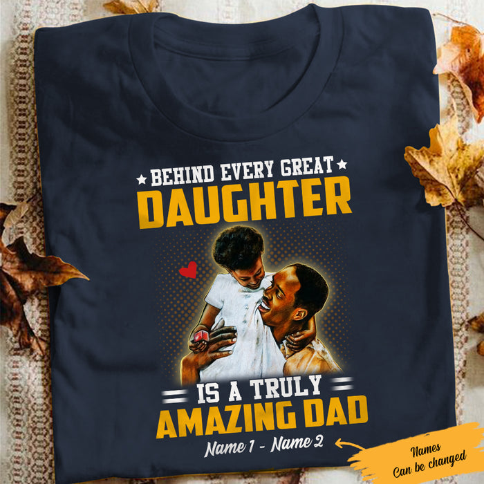Personalized A Truly Amazing BWA Dad T Shirt SB85 29O57 1