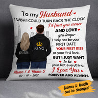 Personalized Letter To My Lover Couple Pillow MR82 73O34 (Insert Included) thumb 1