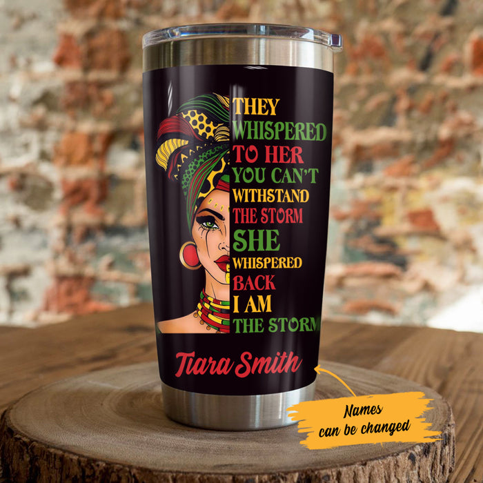 Personalized African BWA Steel Tumbler JL92 65O36 1