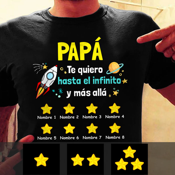 Personalized Abuelo Te quiero Spanish Grandpa I Love You T Shirt AP166 67O47 1