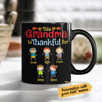 Personalized Grandma Thankful Fall Mug AG202 81O34 thumb 1
