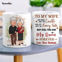 Personalized Couple Gift You Are My Queen Forever Mug 31325 thumb 1