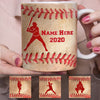 Personalized Baseball PLayers Mug NB94 29O58 1