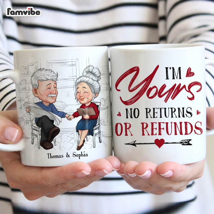 Personalized Couple Gift I'm Yours No Returns Or Refunds Mug 31121 1