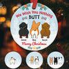 Personalized Nothing Butt Dog Christmas  Ornament OB121 85O47 1