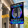 Personalized Police Blessed Peacemakers Flag JL131 65O53 1