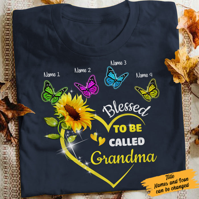 Personalized Grandma Happiness T Shirt AP21 26O47 1