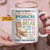 Personalized Porch Rules Mug JN252 95O47 thumb 1