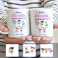 Personalized Abuela Spanish Grandma Belongs Mug AP97 81O34 thumb 1