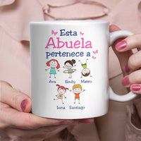 Personalized Abuela Spanish Grandma Belongs Mug AP97 81O34 thumb 1